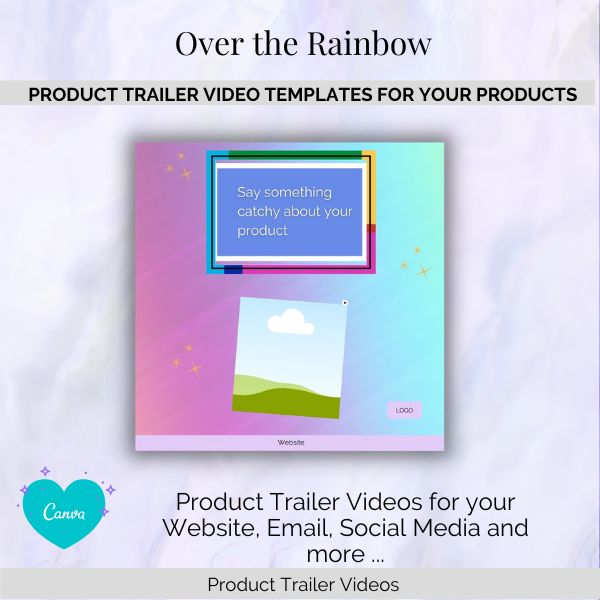 Product Trailer Video Facebook Template