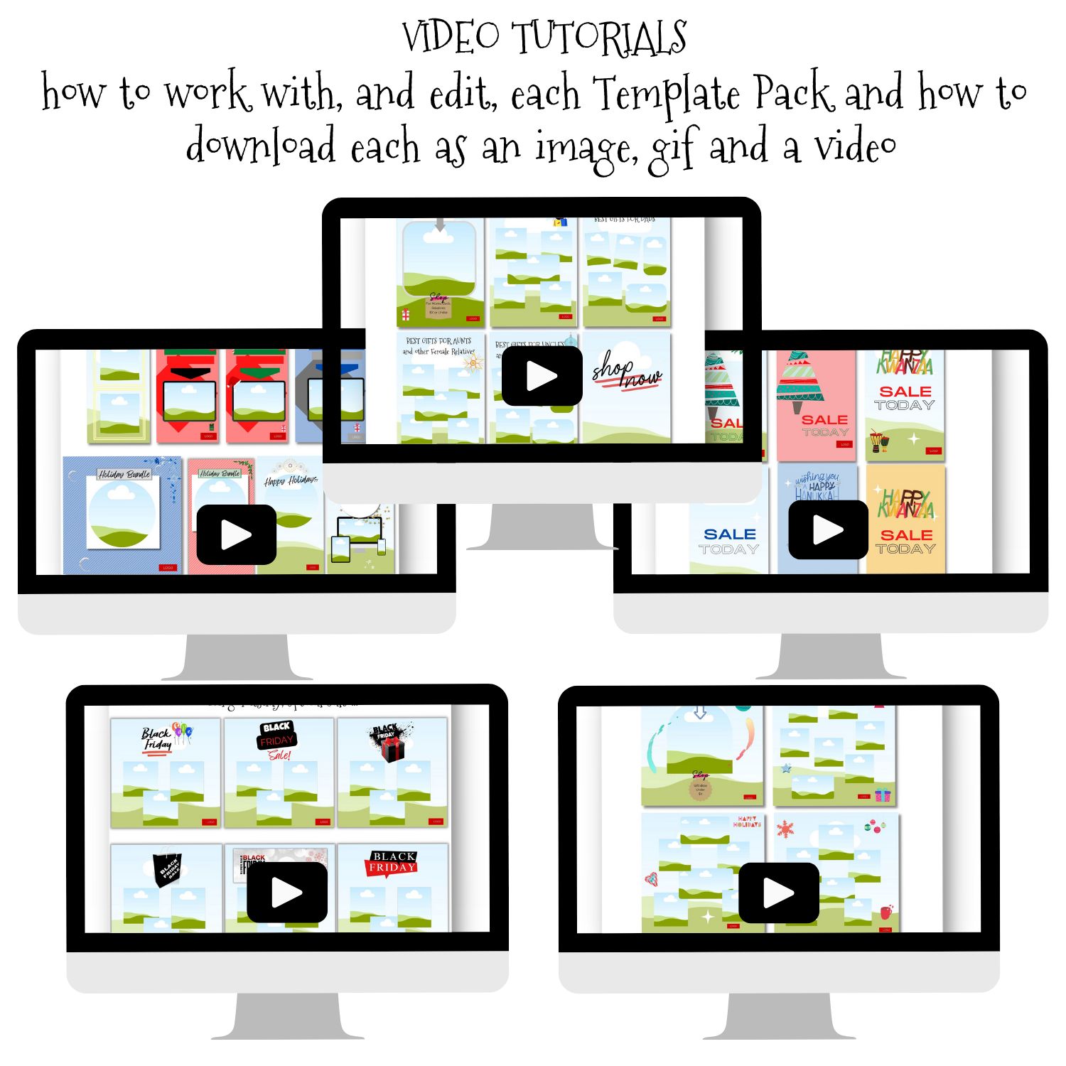 Instructions on How to Use Product Trailer Video Templates