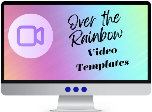 Over the Rainbow Video Templates